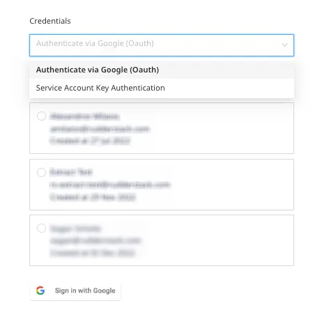 Google Analytics 4 authentication