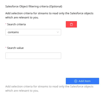 Salesforce credentials