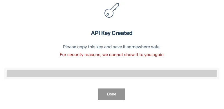 SendGrid API details