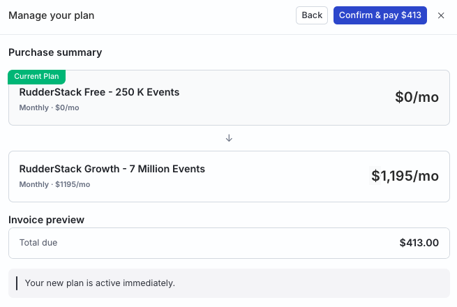 Confirm payment