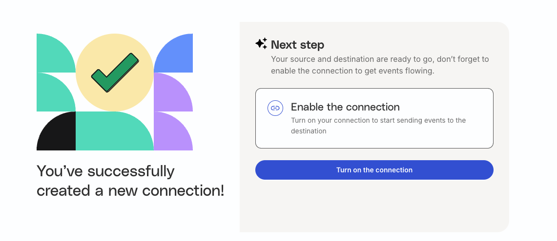 Turn on Reverse ETL connection