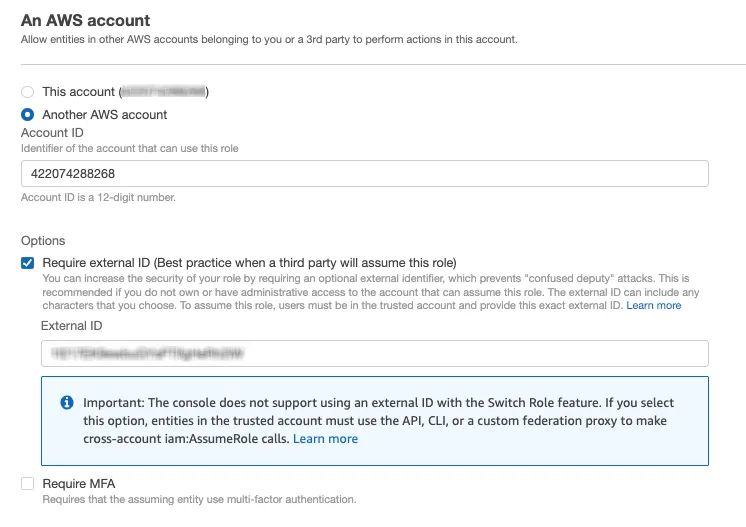 Setting up AWS IAM Role for RudderStack