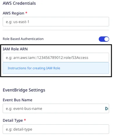 Setting up AWS IAM Role for RudderStack