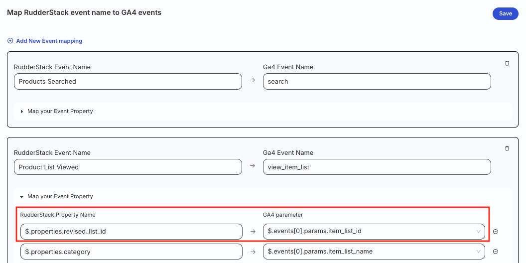 Override global mappings