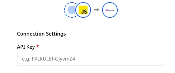 Candu connection settings