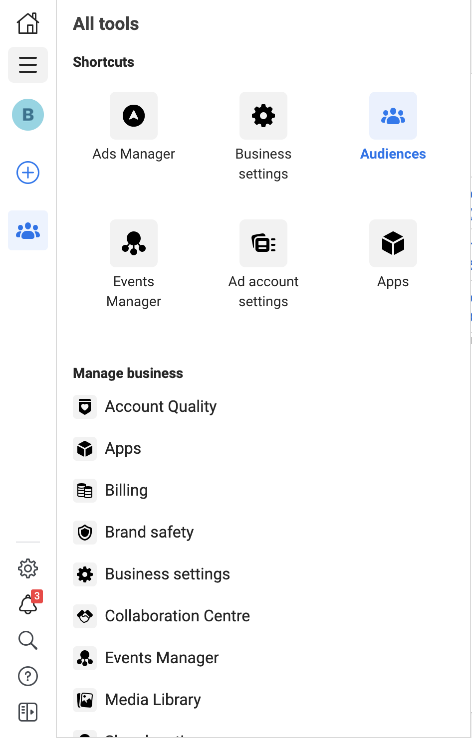 Customer audience ID