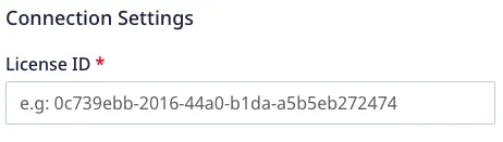 LiveChat connection settings