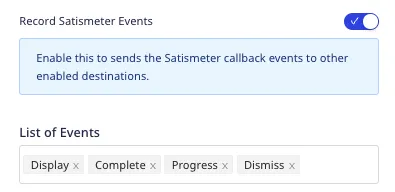 SatisMeter write key