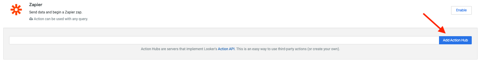 Add Action Hub