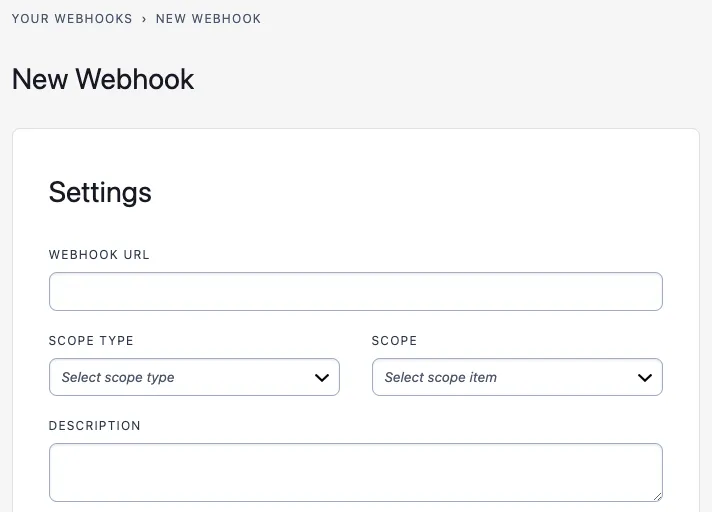 PagerDuty source webhook URL