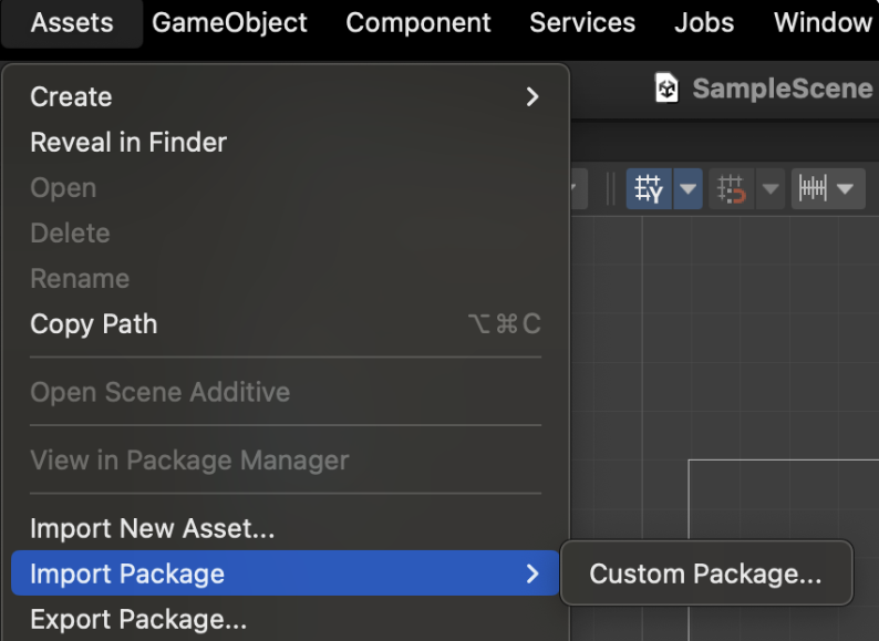 Import custom package