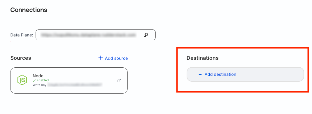 Add destination