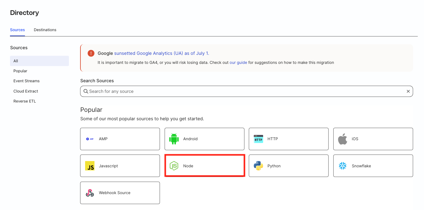 Add Node source