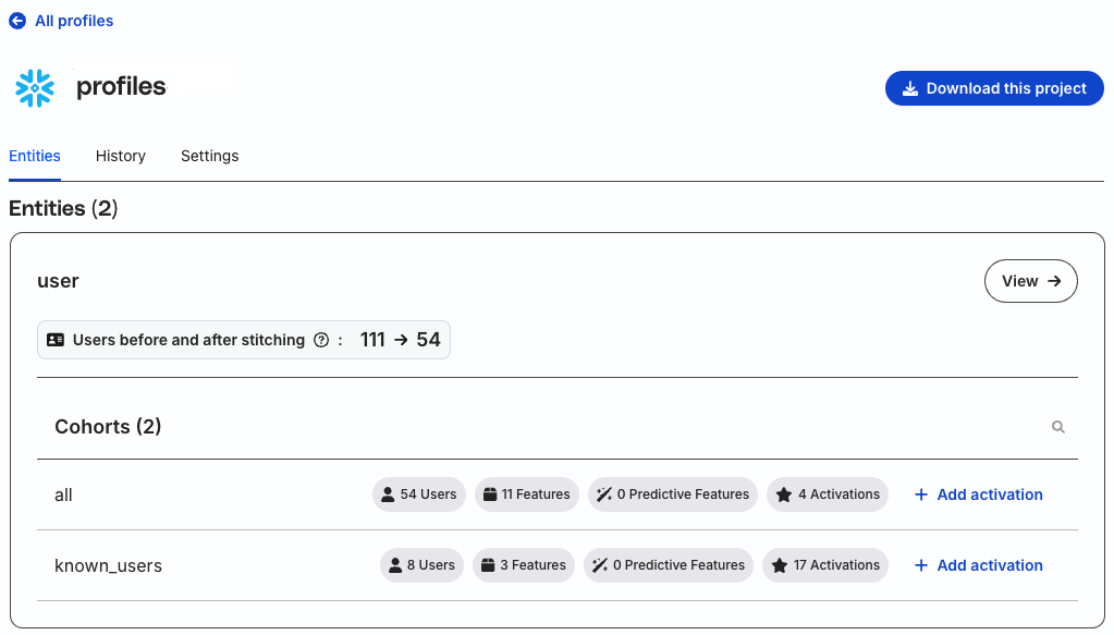 Activation API