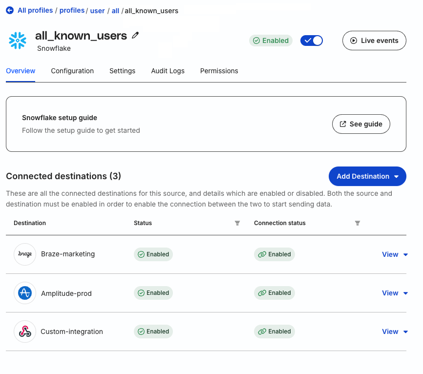 Activation API