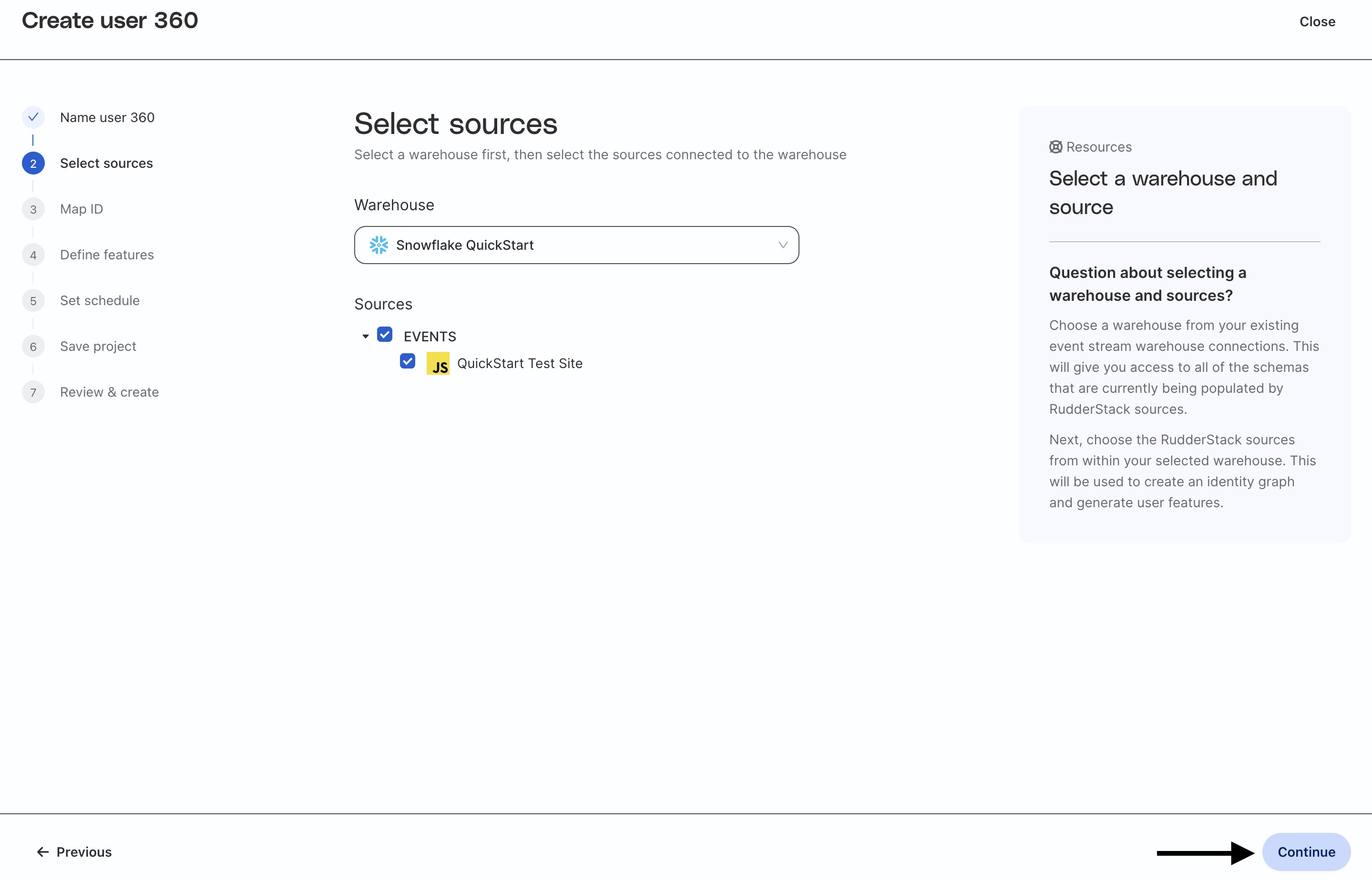 Predictive features in Snowflake