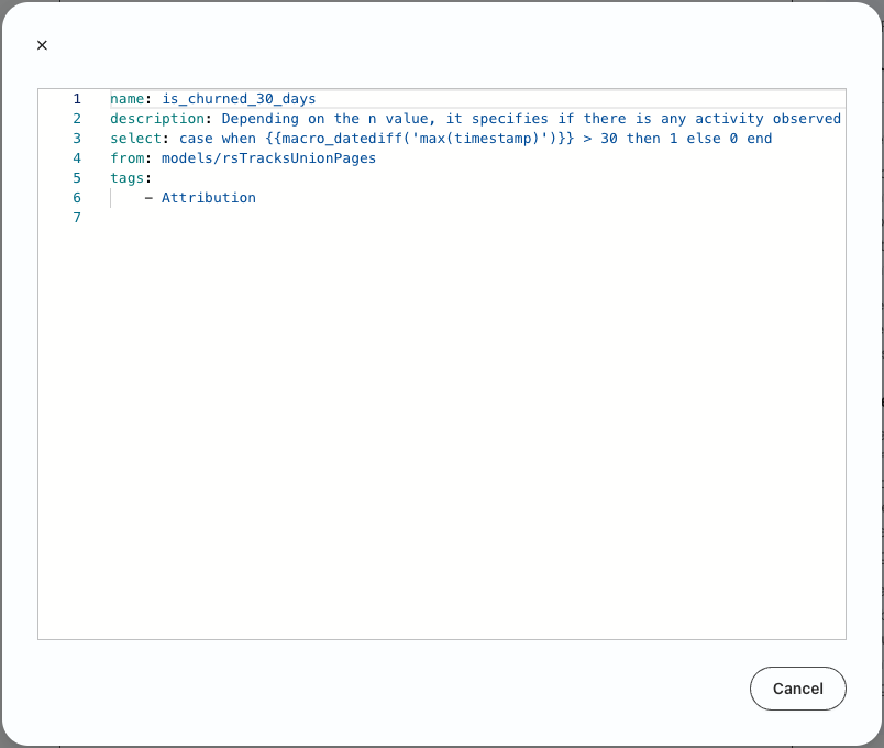 Predictive features in Snowflake