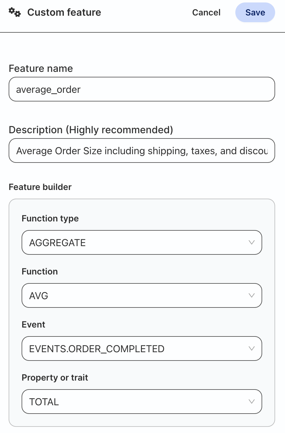 Predictive features in Snowflake