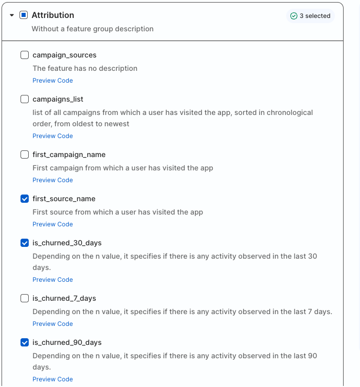 Predictive features in Snowflake
