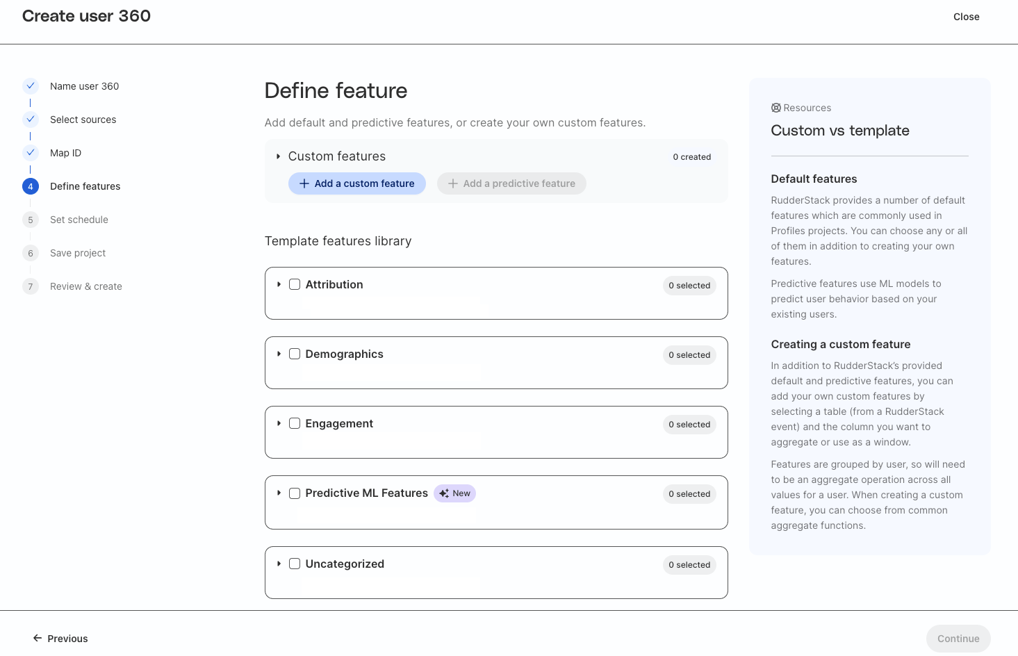 Predictive features in Snowflake