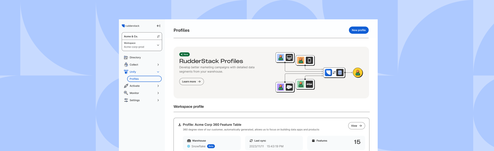 RudderStack Profiles